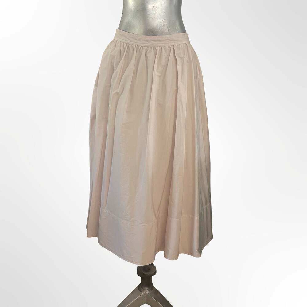 Banana Republic Poplin Midi Skirt in white cream - multiple sizes available - Picture 2 of 6